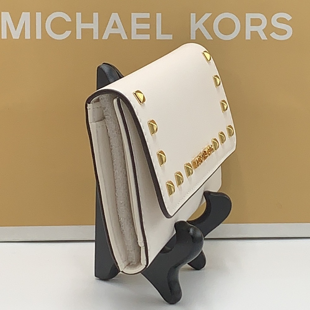 MICHAEL KORS JET SET TRAVEL LADY
LARGE TRIFOLD NON-VEGAN LEATHER
WALLET - Picture 7 of 15